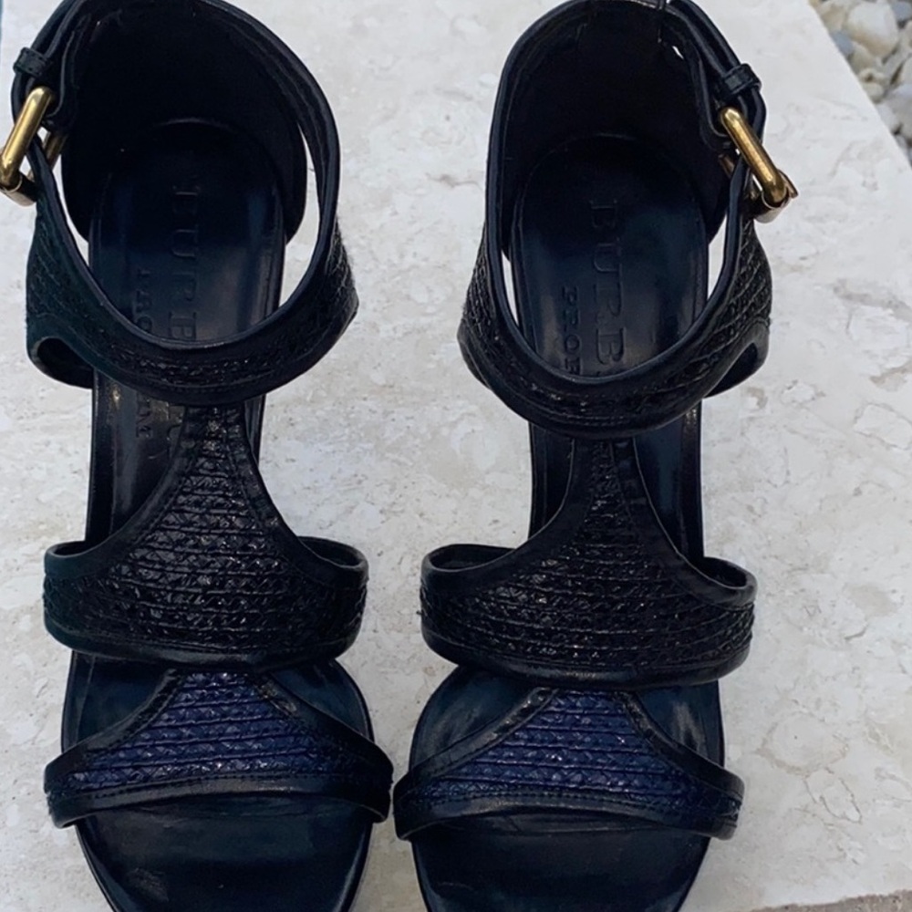 Burberry Prorsum platform sandals